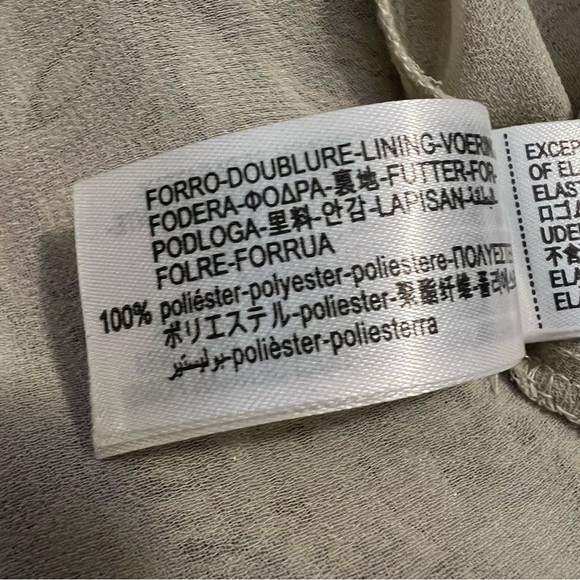 Zara Sequined Boho Dress Long Sleeve White Purple Festival Size Small - Picture 12 of 15